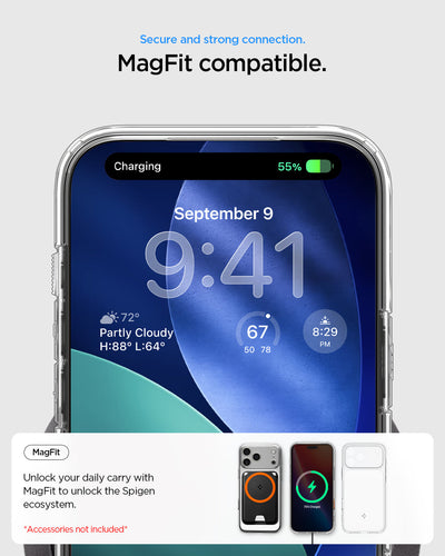 Spigen Ultra Hybrid T MagFit Case for iPhone 17 Pro Max / iPhone 17 Pro