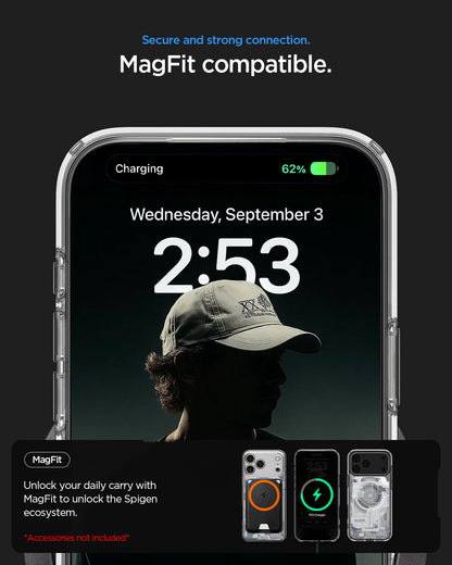 غلاف سبجن ألترا هايبرد زيرو وان (ماج فيت) لآيفون 17 برو ماكس