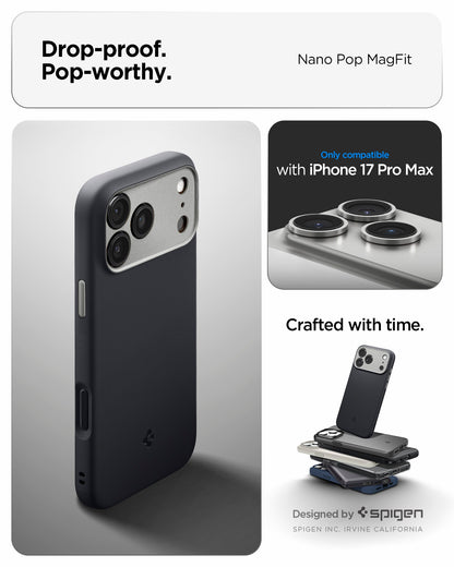 Spigen Nano Pop (Mag Fit) Case for iPhone 17 Pro Max