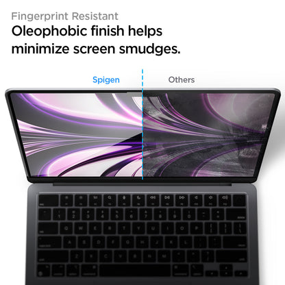 Spigen GLAS.tR SLIM Screen Protector for MacBook Air (M4 / M3 / M2)