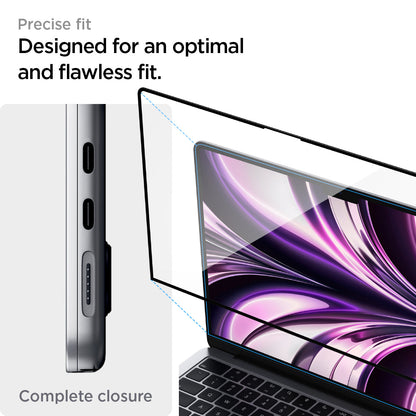 Spigen GLAS.tR SLIM Screen Protector for MacBook Air (M4 / M3 / M2)