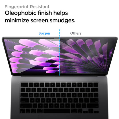 Spigen GLAS.tR SLIM Screen Protector for MacBook Air (M4 / M3 / M2)