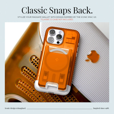 حامل بطاقات Spigen MagSafe كلاسيك C1 (MagFit)