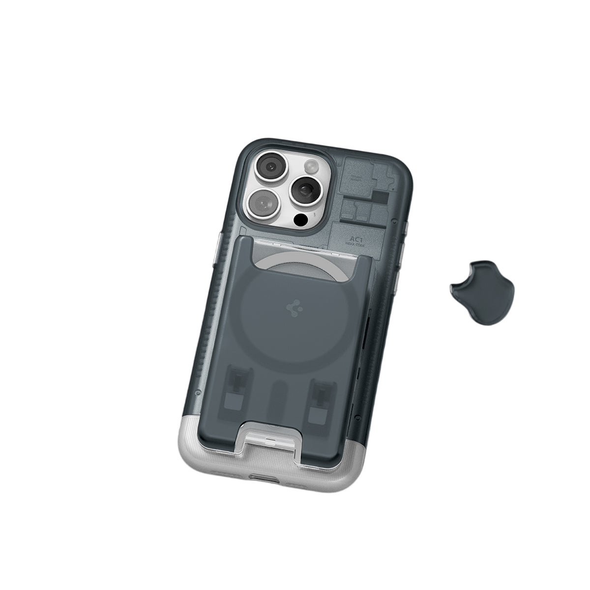 حامل بطاقات Spigen MagSafe كلاسيك C1 (MagFit)