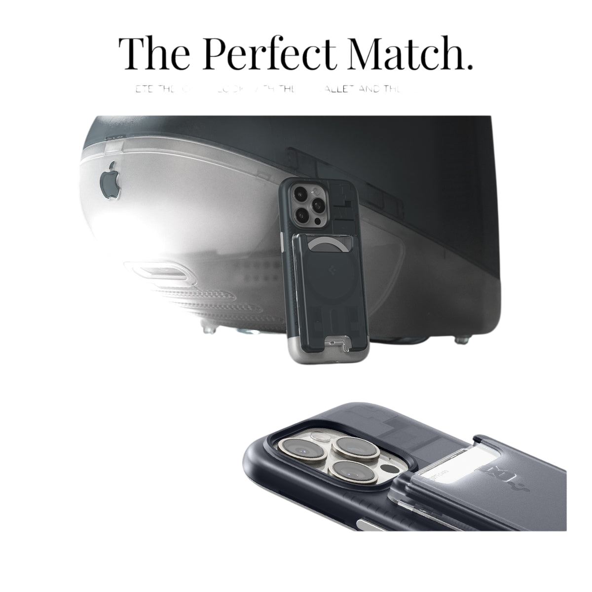 حامل بطاقات Spigen MagSafe كلاسيك C1 (MagFit)