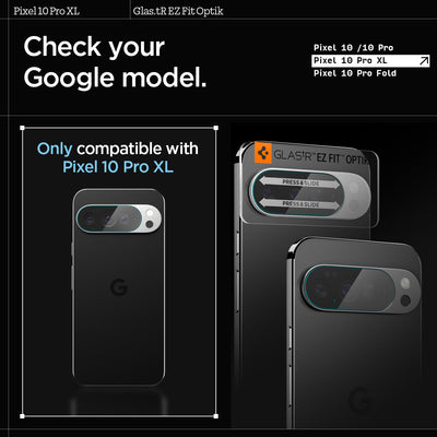 Spigen Optik EZ Fit Lens Protector for Google Pixel 10 Series