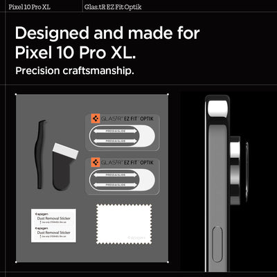 Spigen Optik EZ Fit Lens Protector for Google Pixel 10 Series