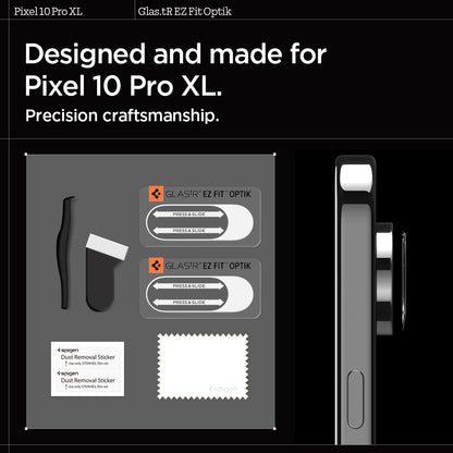 Spigen Optik EZ Fit Lens Protector for Google Pixel 10 Series
