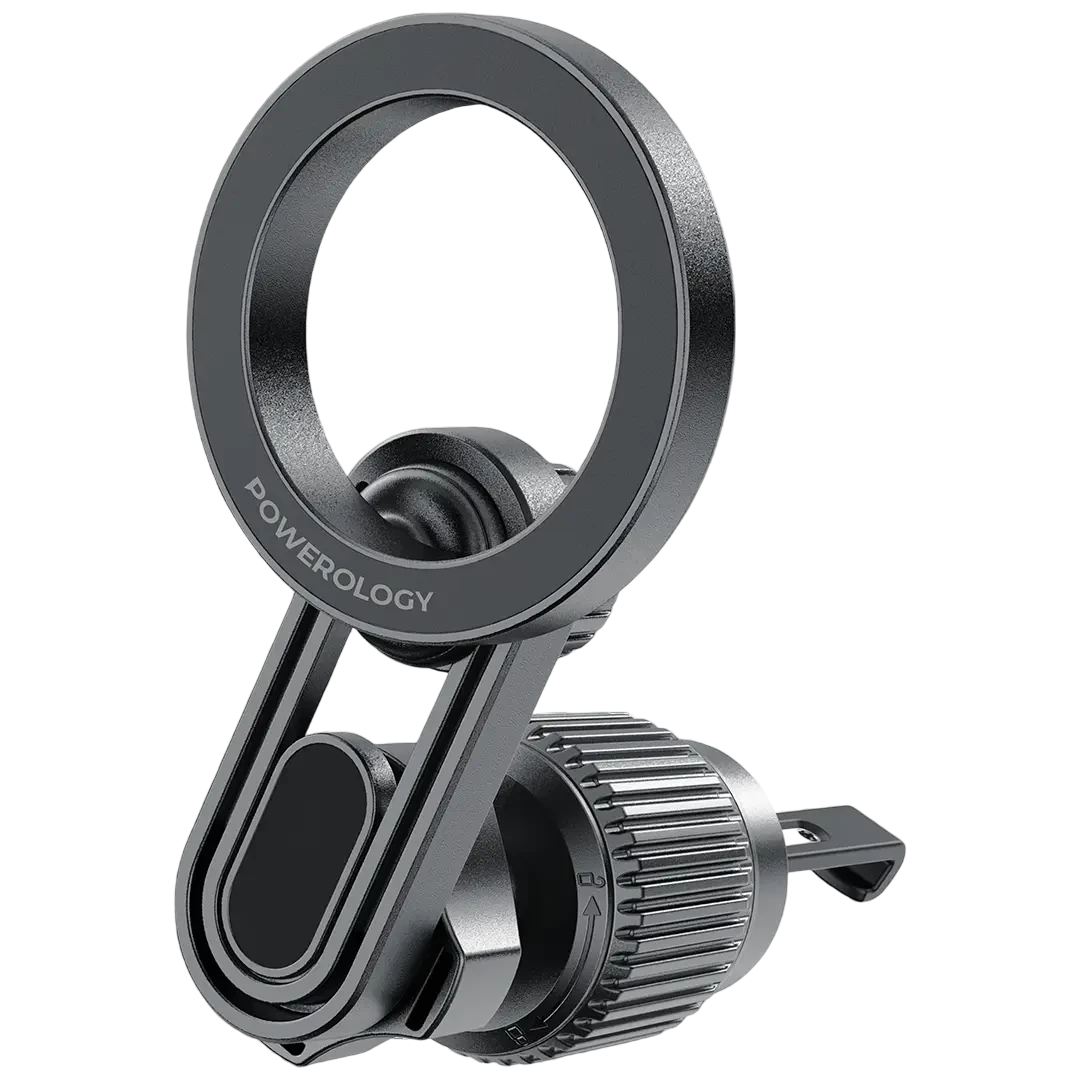 Powerology SnapMount MagSafe Car Holder - Black