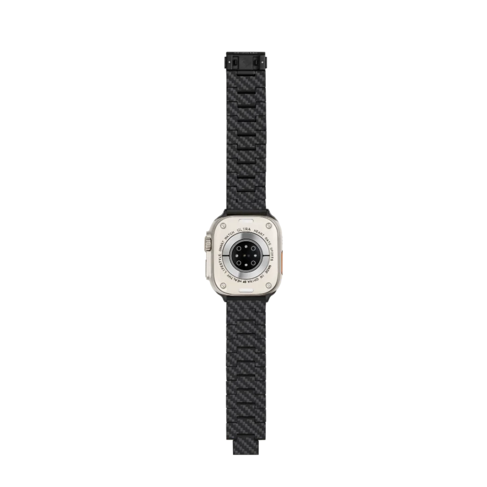 Pitaka Carbon Fiber Watch Band for Apple Watch Ultra 2 / Ultra 1 & Series 9 / 8 / 7 45mm - Rhapsody