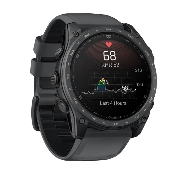 Garmin Tactix 8 Cerakote Black - left face