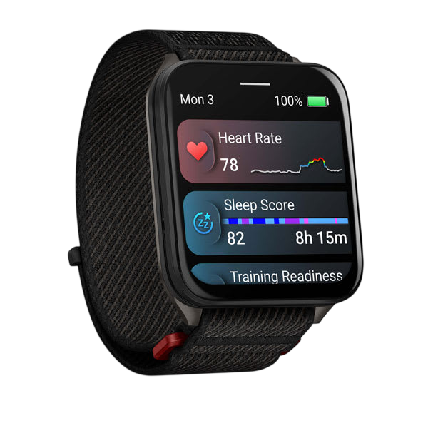 Garmin Venu X1 Black - left face