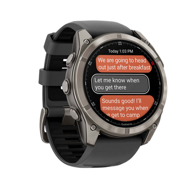 Fenix 8 Pro 51mm Titanium - left