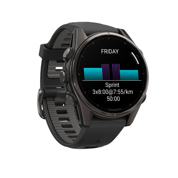 Fenix 8 43mm Carbon Gray - left