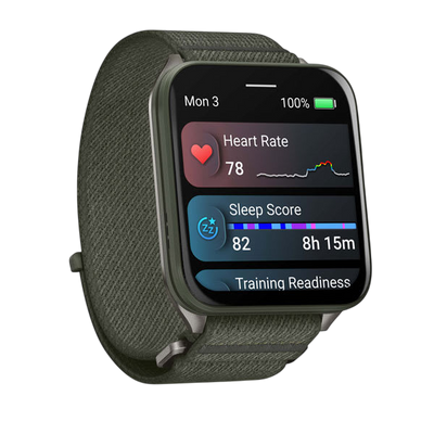 Garmin Venu X1 Moss - left face