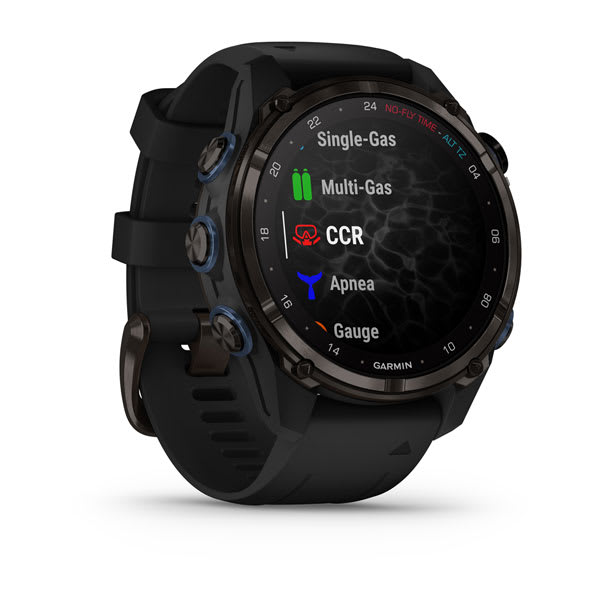 Garmin Descent Mk3i 43mm Dive Computer - Carbon Gray DLC Titanium / Black 