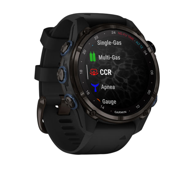 Garmin Descent Mk3i 43mm Dive Computer - Carbon Gray DLC Titanium / Black #color_carbon-gray-dlc-titanium-black