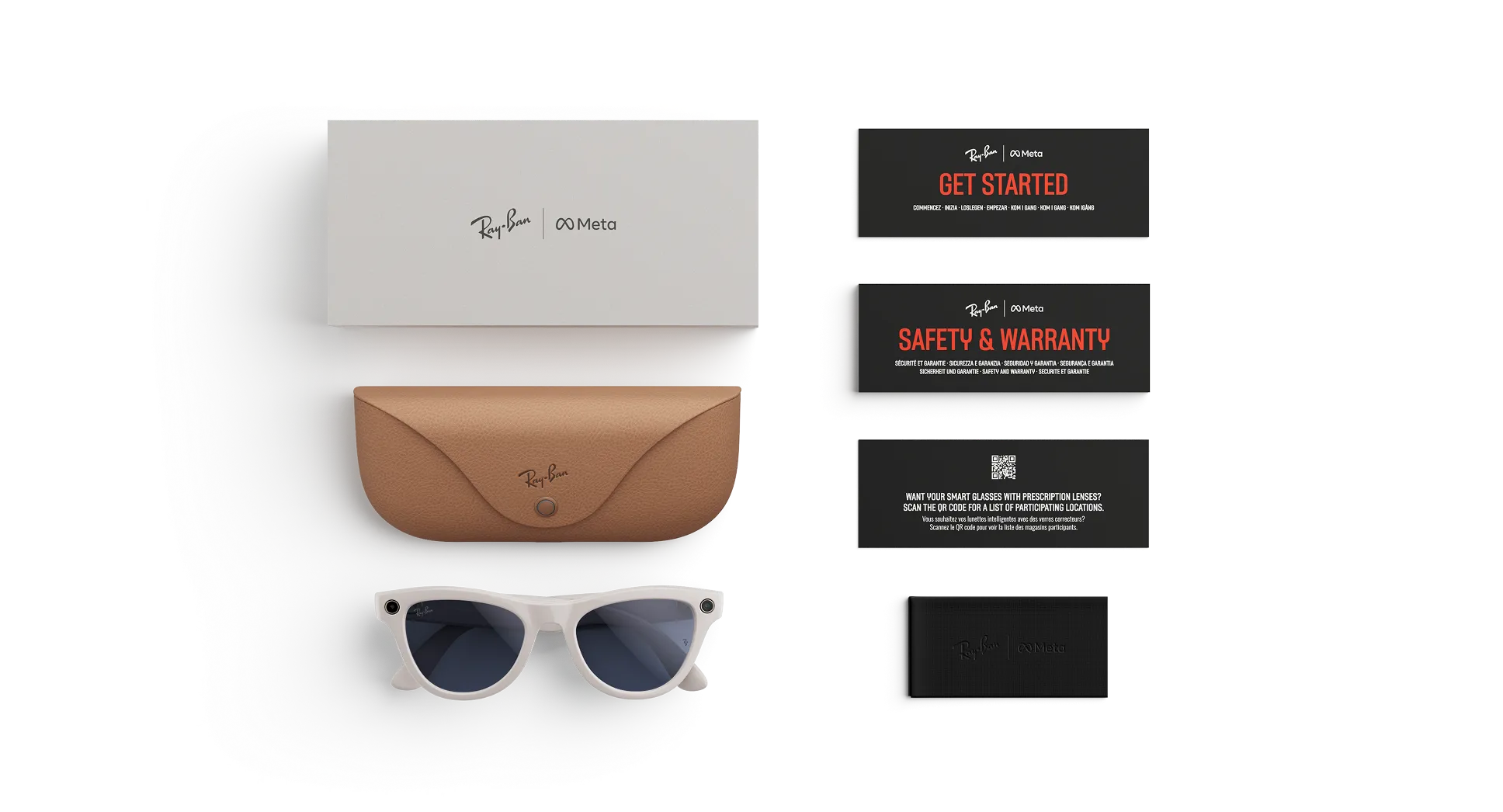نظارة Ray-Ban Meta Skyler GEN2 (شاشة + سوار عصبي)