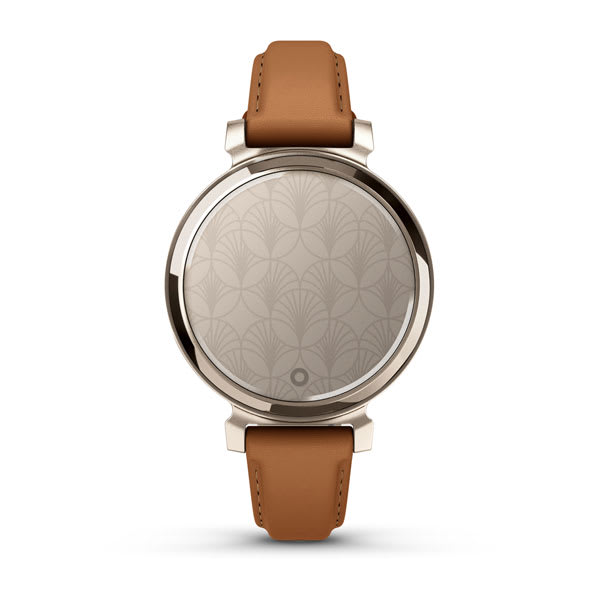Garmin Lily 2 - Cream Gold / Tan Leather 
