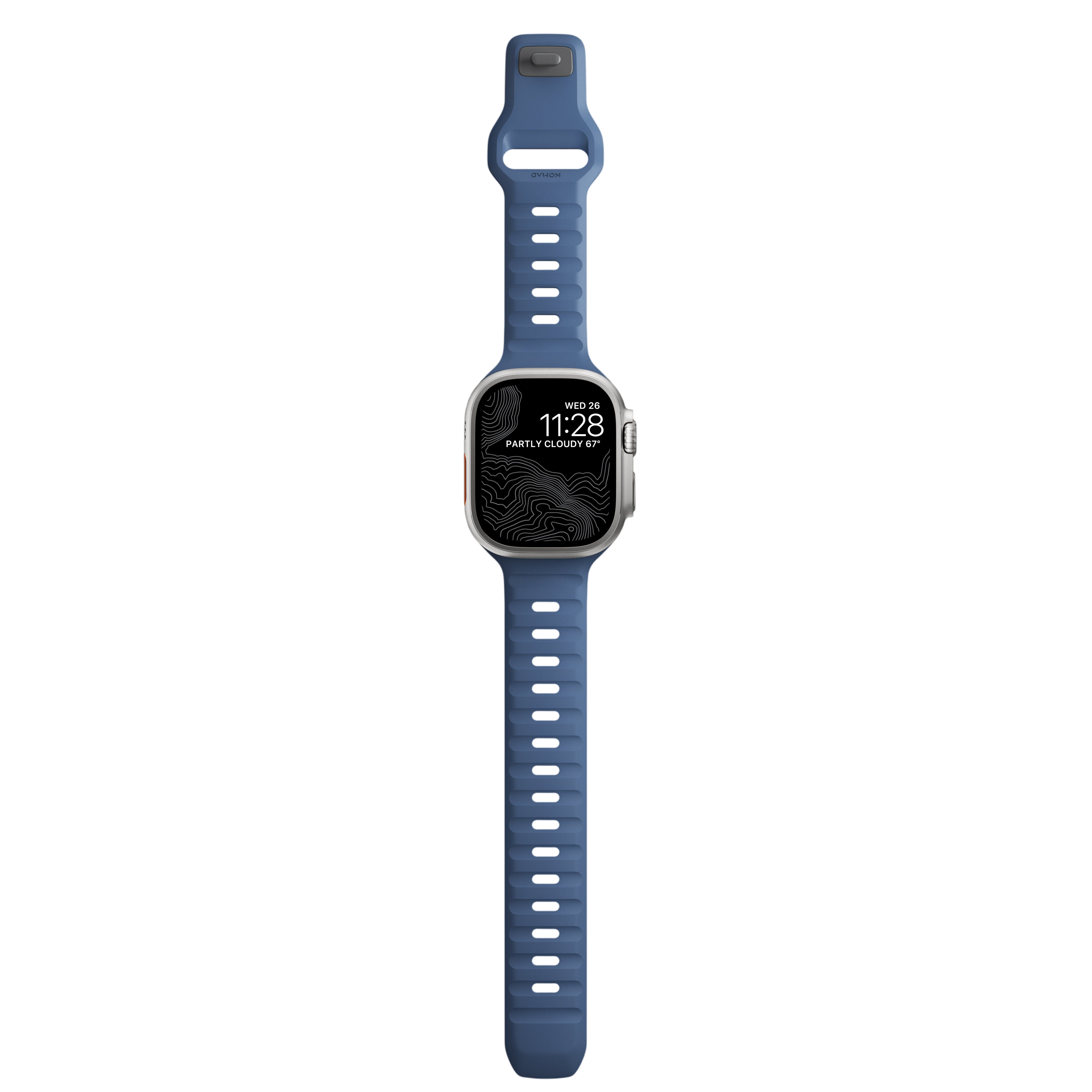 حزام رياضي مقاوم للماء نومات لساعة آبل 49mm / 46mm / 45mm