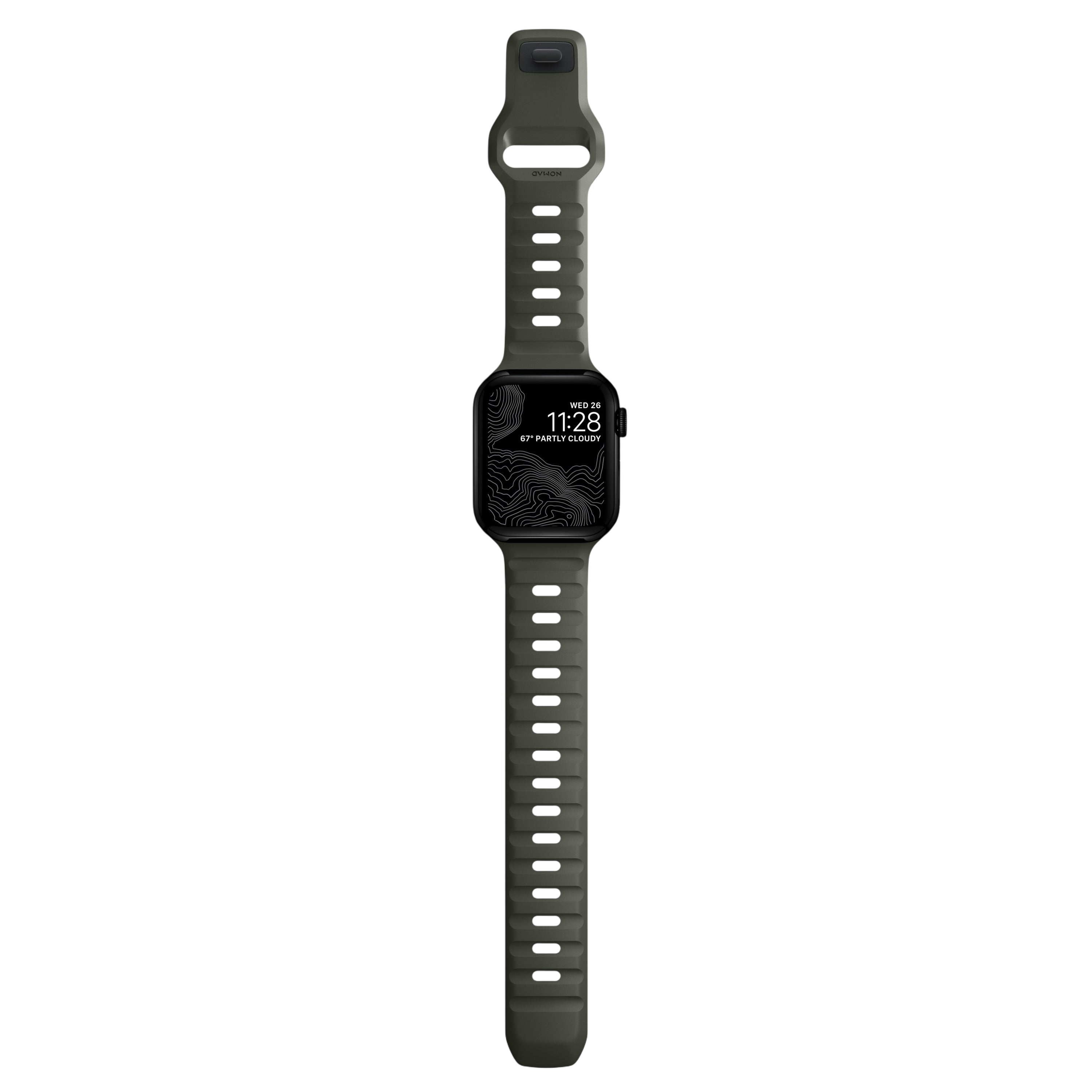 حزام رياضي مقاوم للماء نومات لساعة آبل 49mm / 46mm / 45mm