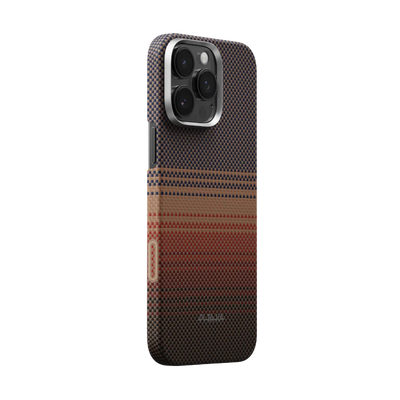 حافظة Pitaka Sunset Ultra-Slim لجهاز iPhone 16 Pro Max مع تحكم كاميرا PitaTap