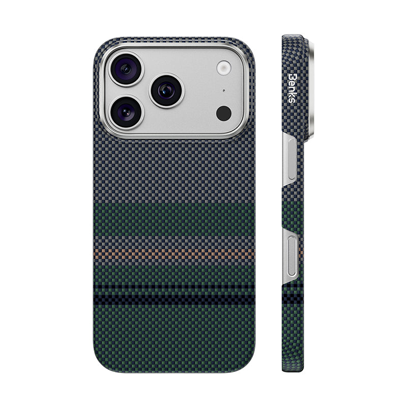 Benks Aurora ArmorAir Case built with Kevlar® for iPhone 17 Pro / Pro Max / Air - render 1