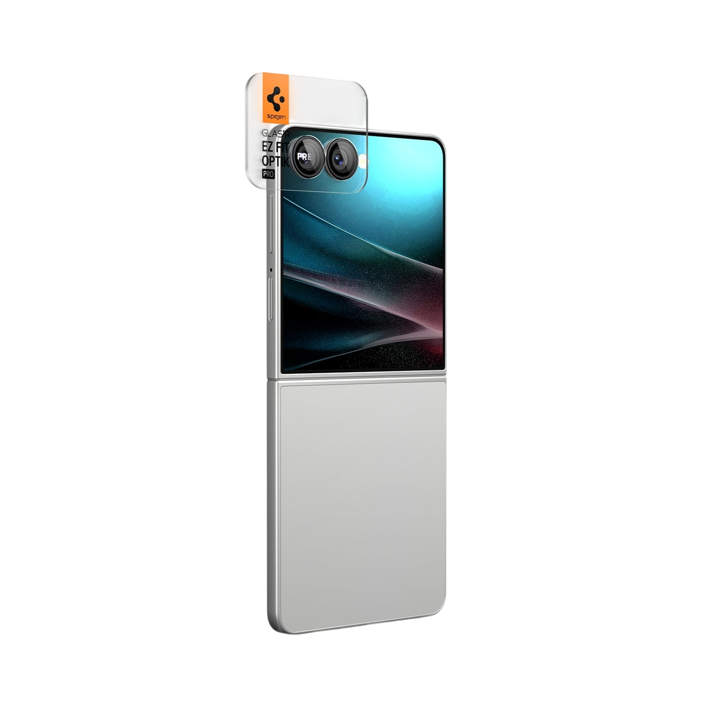 Spigen Optik Pro EZ Fit Lens Protector for Samsung Galaxy Z Flip 7 - 2 Pack
