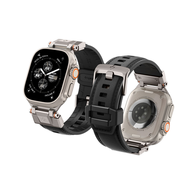 حزام سبجن دورا برو أرمور PU لساعات آبل ووتش ألترا 3 / 2 / 1