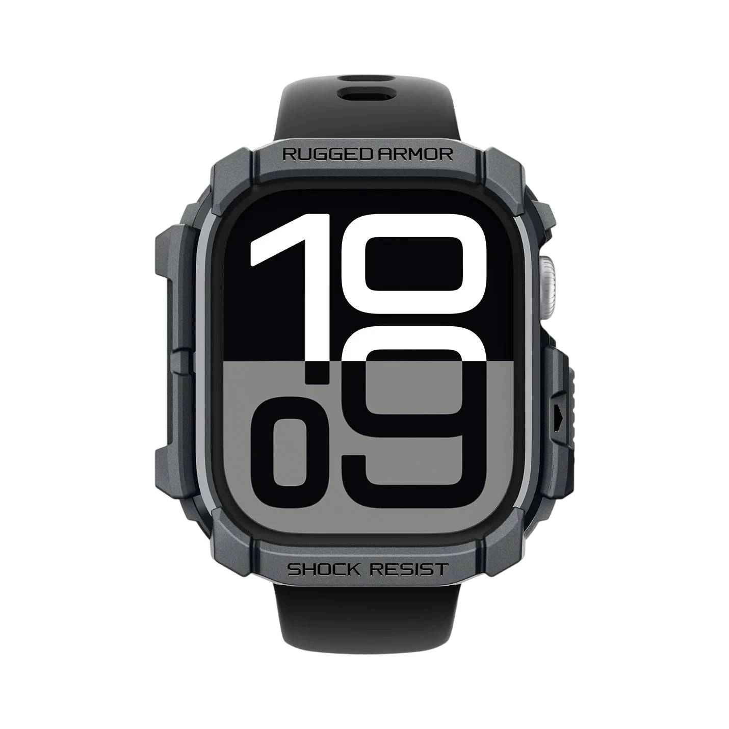 حافظة سبجن روجيد أرمور لسلسلة ساعة آبل 11 / 10 (46 مم)