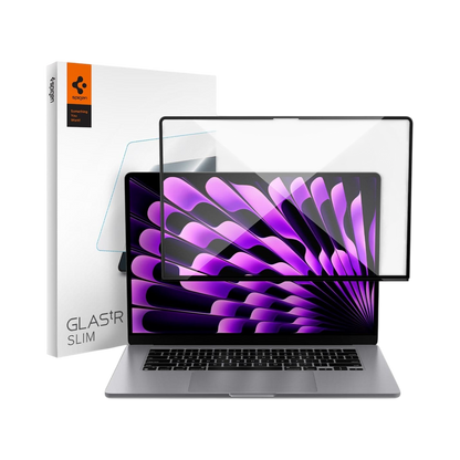 Spigen GLAS.tR SLIM Screen Protector for MacBook Air (M4 / M3 / M2)