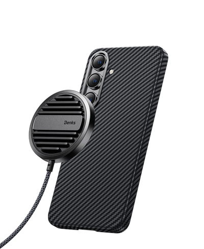 حافظة بنكس أرمور إير مصنوعة من كيفلار® 600D لهاتف سامسونج جالاكسي S24