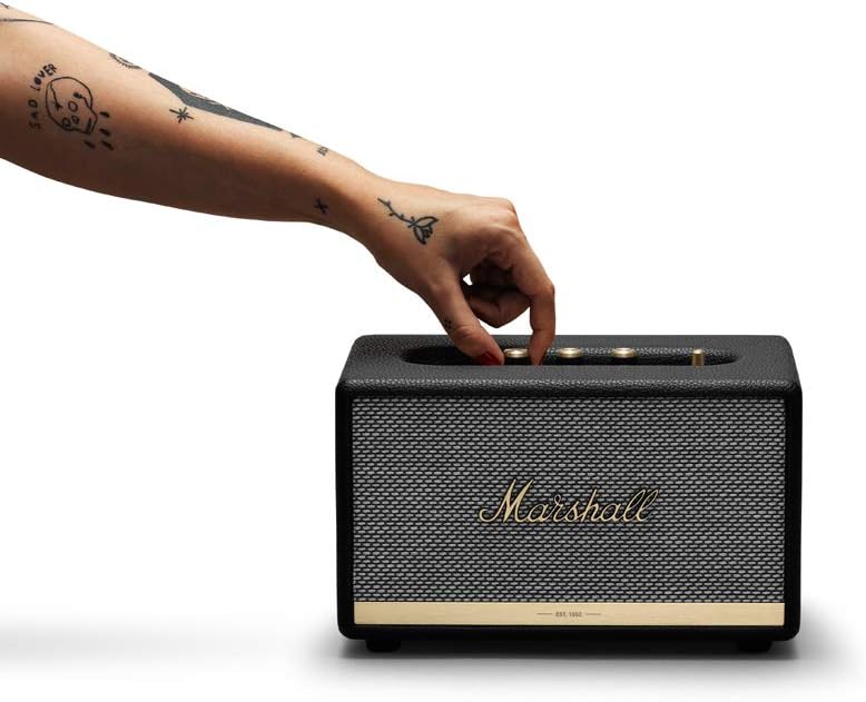 Marshall Acton II Bluetooth Wireless Stereo Speaker -  International Warranty