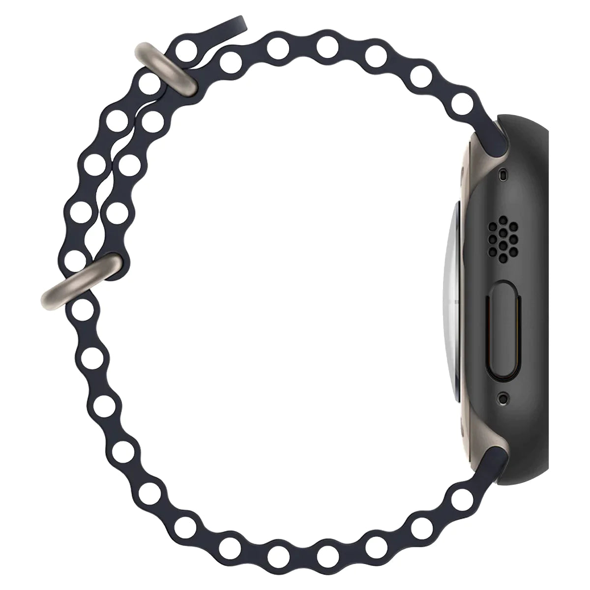 حافظة Spigen رفيعة لساعة Apple Watch Ultra 2 وUltra 1 (49 ملم) - أسود