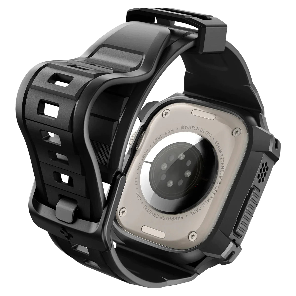 Spigen Rugged Armor Pro Case for Apple Watch Ultra (49mm) - Black
