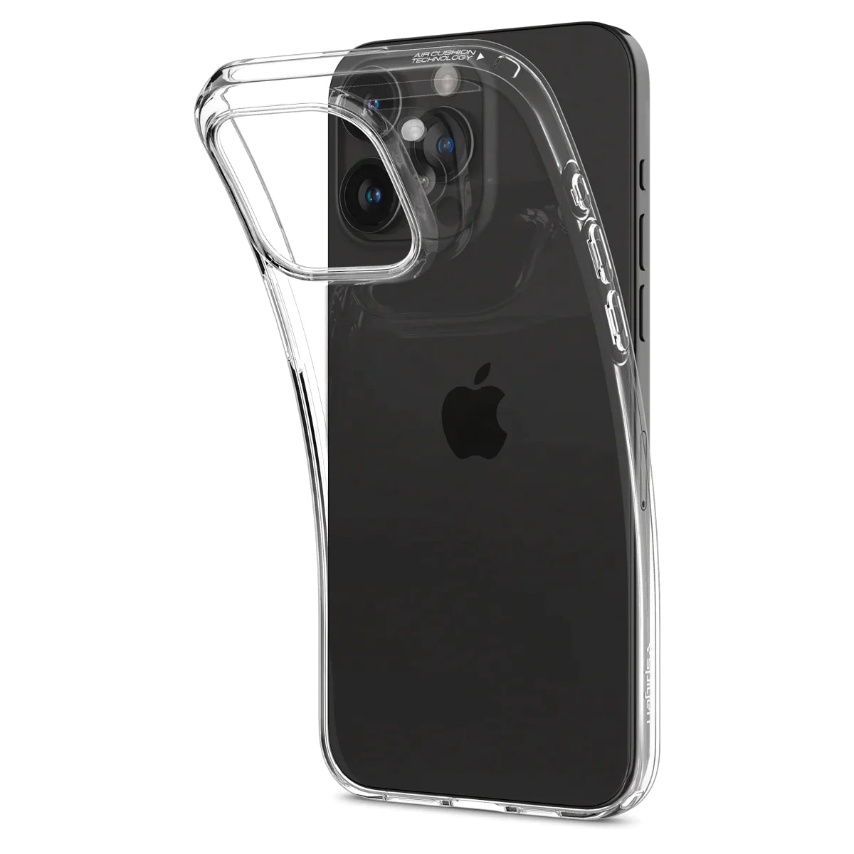 Spigen iPhone 15 Pro Pack (Screen protector + Crystal Flex Clear Case + Spigen 27W charger)